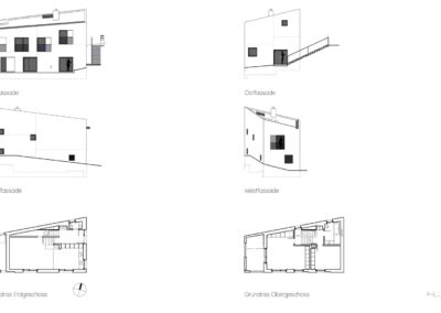 Hansjoerg Betschart Architektur | Einfamilienhaus Bachenbuelach | Plan