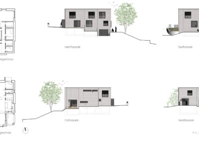 Hansjoerg Betschart Architektur | Einfamilienhaus Buelach | Plan