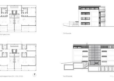 Hansjoerg Betschart Architektur | Mehrfamilienhaus Buelach | Plan